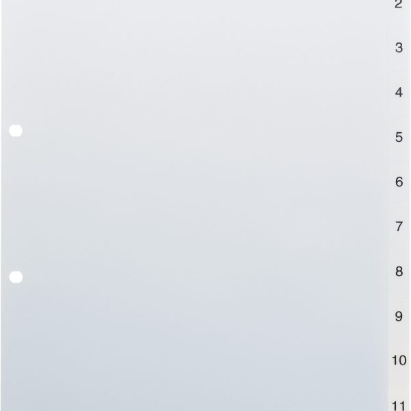 KOLMA Register Vista A4 21.112.00 transparent 1-12