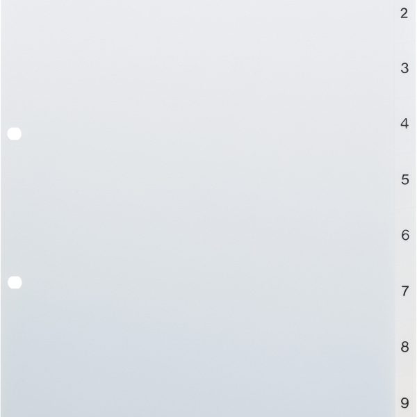 KOLMA Register Vista A4 21.114.00 transparent 1-10