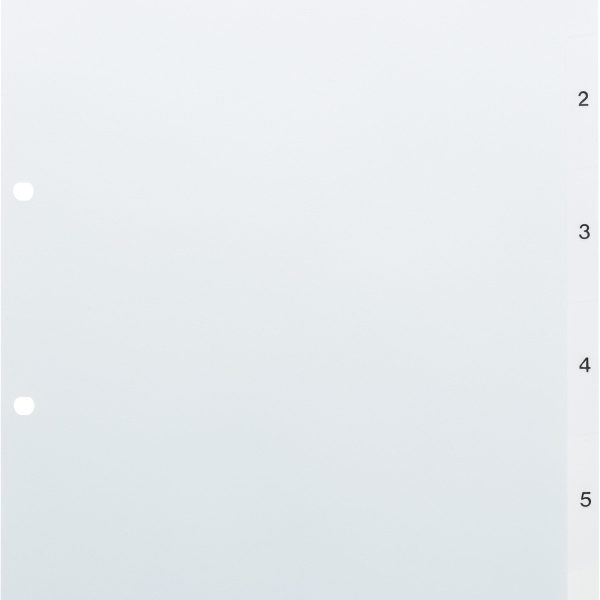 KOLMA Register Vista A4 21.564.00 transparent 1-6