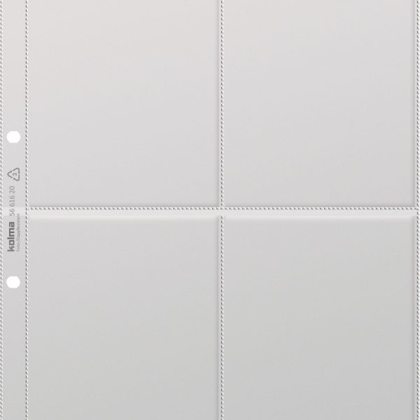 KOLMA Zeigetasche A4 56.616.20 Foto/CopyResistant 10 Stk.