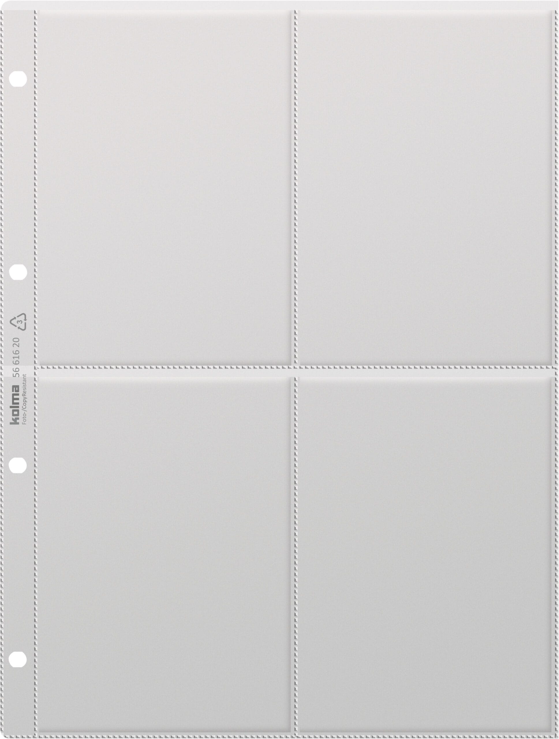 KOLMA-56.616.20-7611967560495 KOLMA Zeigetasche A4 56.616.20 Foto/CopyResistant 10 Stk. – Hochwertig & günstig bei ShopDeca