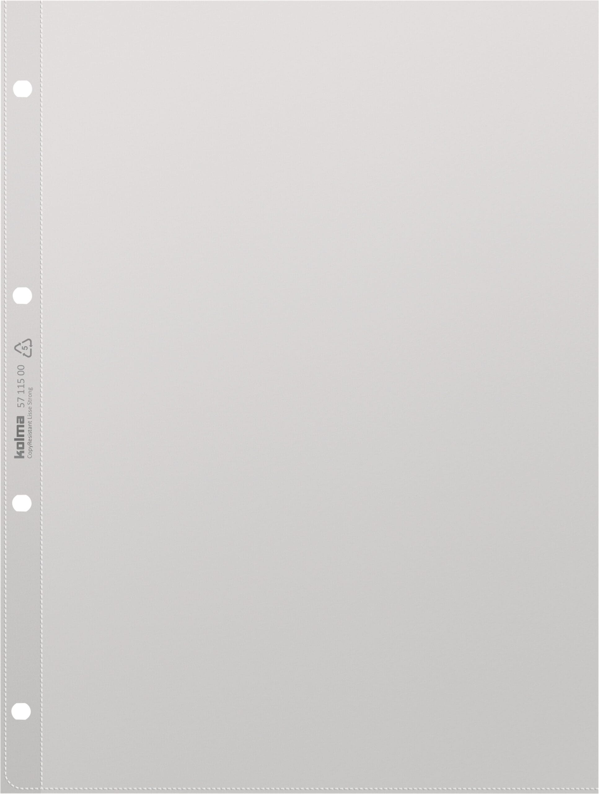 KOLMA-57.115.00-7611967570562 KOLMA Zeigetaschen A4 57.115.00 CopyResistant, lisse 100 Stk. – Bild 1