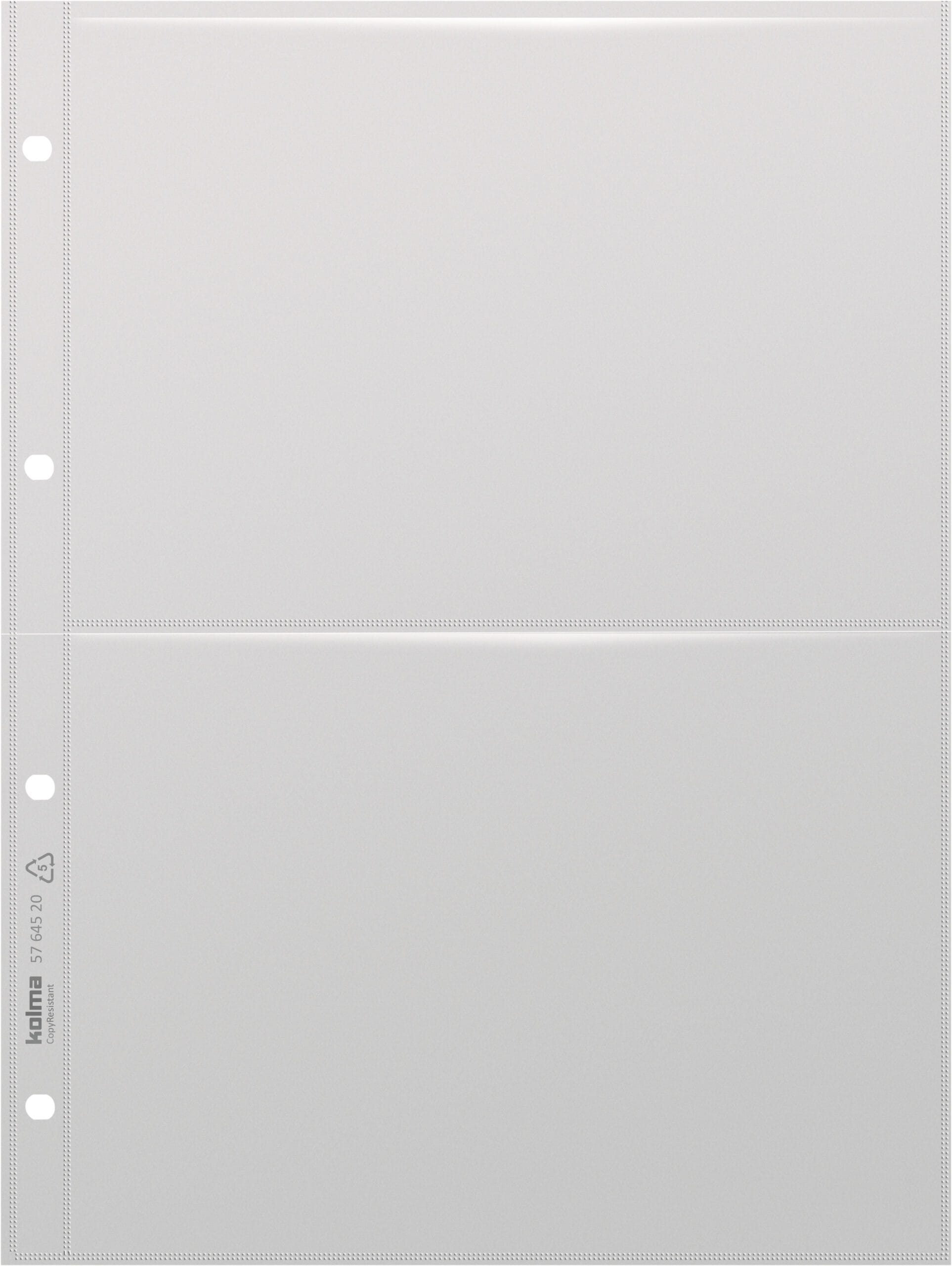 KOLMA-57.645.20-7611967570500 KOLMA Zeigetasche A4 57.645.20 CopyResistant, untert. 10 Stk. – Bild 1