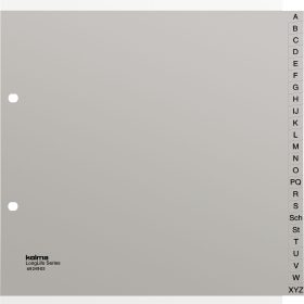 KOLMA Register LongLife A4 1/2 H. 69.249.03 grau A-Z 24-teilig