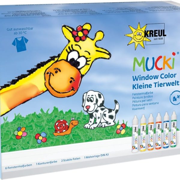 KREUL Fenstermalfarben 29ml 24451 7 Farben