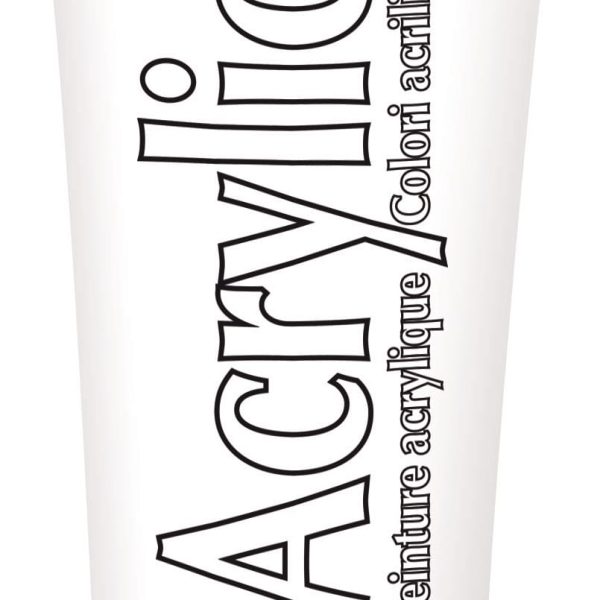 KREUL Acrylfarben 75ml 28301 titanweiss