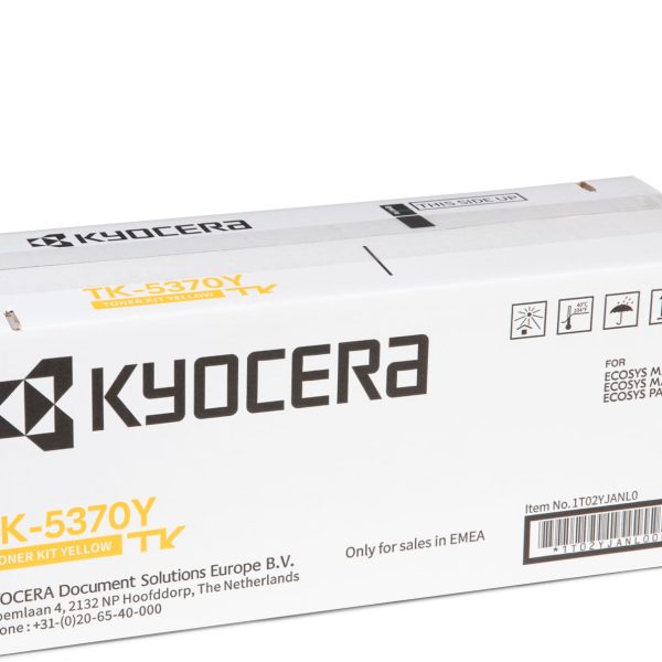 KYOCERA Toner-Modul yellow TK-5370Y Ecosys PA3500cx 5000 Seiten