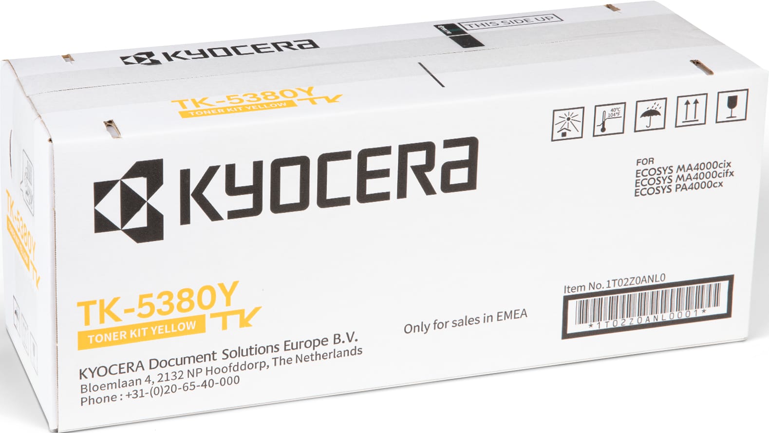 KYOCERA-TK-5380Y-0632983073148 KYOCERA Toner-Modul yellow TK-5380Y Ecosys PA4000cx 10'000 Seiten – Hochwertig & günstig bei ShopDeca