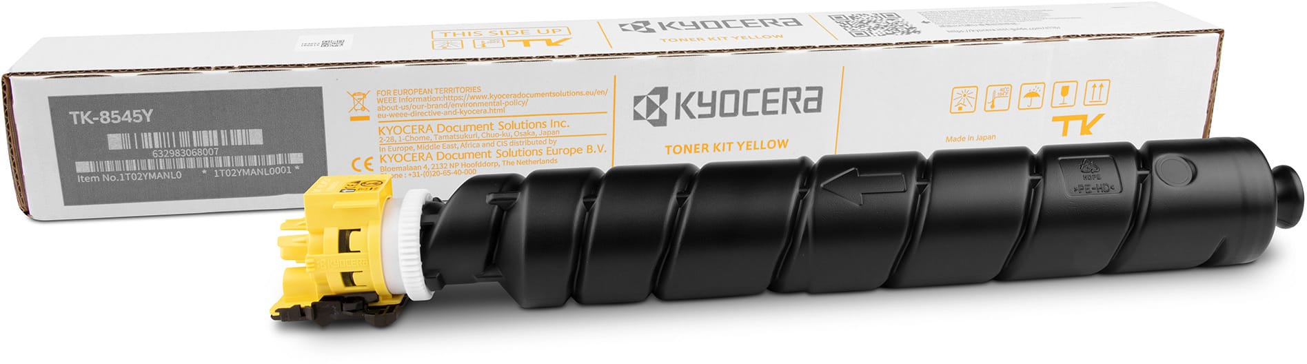 KYOCERA-TK-8545Y-0632983068007 KYOCERA Toner-Modul yellow TK-8545Y TASKalfa 4054ci 20'000 Seiten – Bild 1