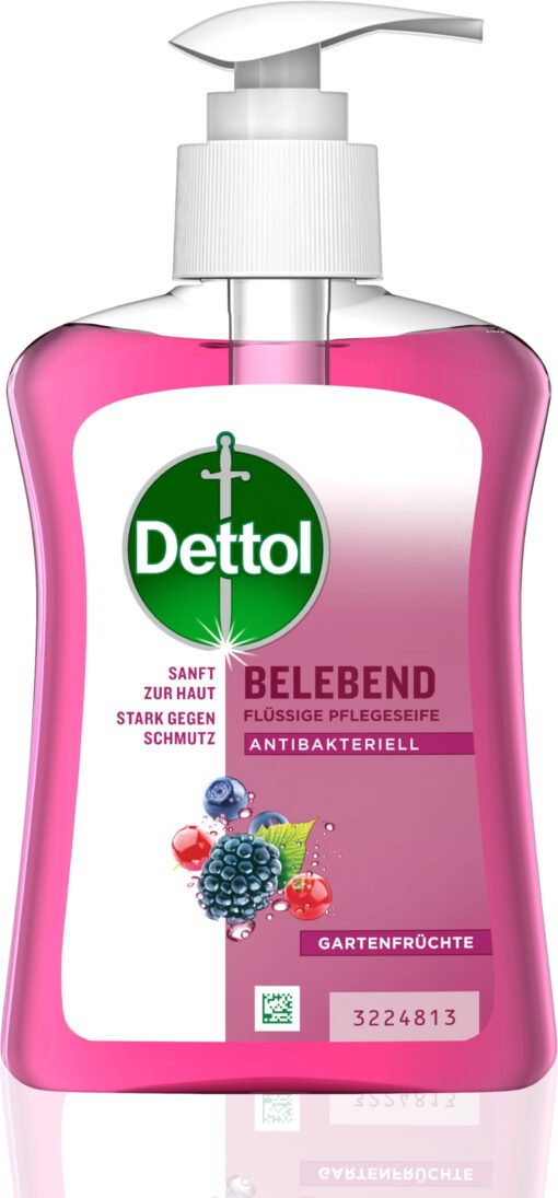 DETTOL Pflegeseife 3182209 Gartenfrüchte 250ml