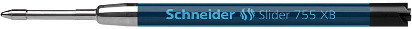 Slider 755 Grossraummine mit Viscoglide-Technologie | Edelstahlspitze | 6.000m Schreiblänge SCHNEIDER Mine Slider 755 XB 0.7mm 175502 rot