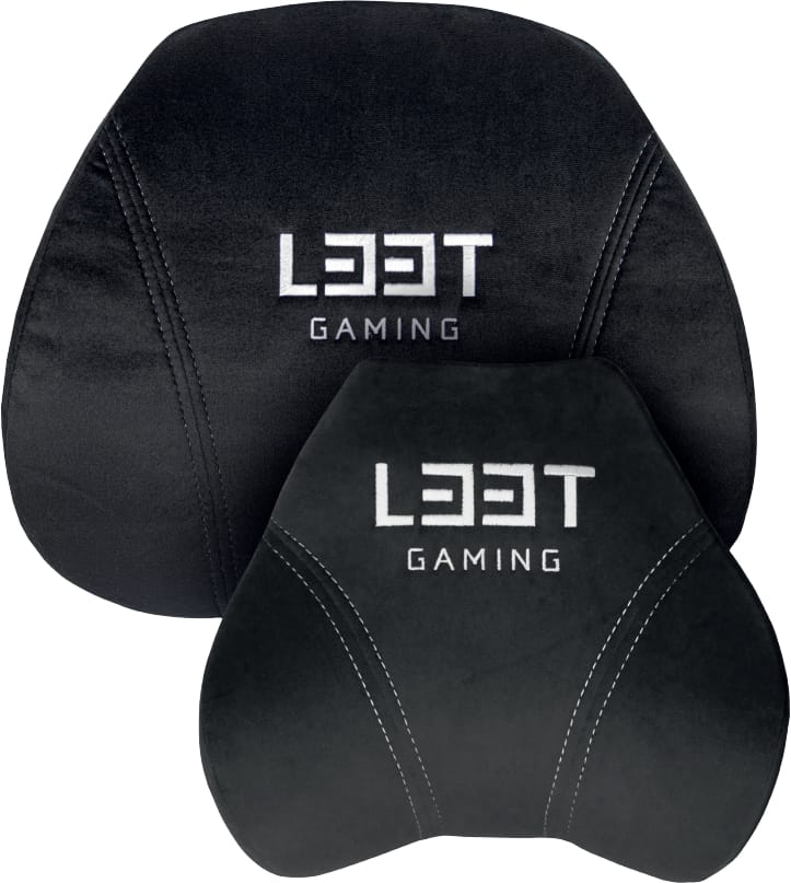 L33T-160382-5706470113466 L33T Gaming Chair Cushion Set 160382 Memory Foam Velvet – Hochwertig & günstig bei ShopDeca