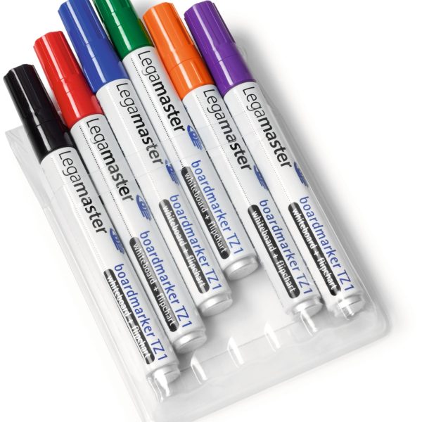 LEGAMASTER Whiteboard Marker TZ1 1,5-3mm 7-110096 6er Etui