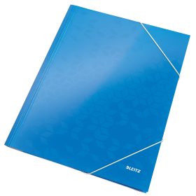 LEITZ Gummibandmappe WOW A4 39820036 blau
