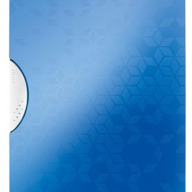 LEITZ Klemmhefter WOW ColorClip 4A 41850036 blau 30 Blatt