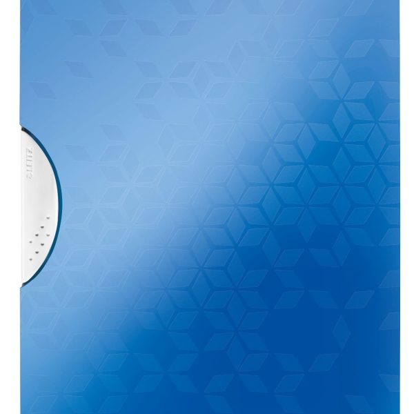 LEITZ Klemmhefter WOW ColorClip 4A 41850036 blau 30 Blatt