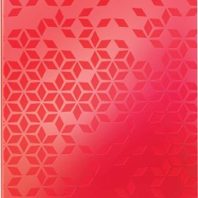 LEITZ Klemmmappe WOW A4 4199-00-26 rot