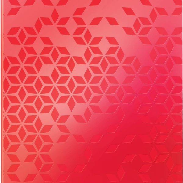 LEITZ Klemmmappe WOW A4 4199-00-26 rot