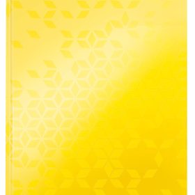 LEITZ Notizbuch WOW A4 4625-10-16 liniert, 90g gelb