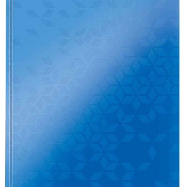 LEITZ Notizbuch WOW A4 46251036 liniert, 90g blau