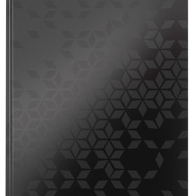 LEITZ Notizbuch WOW A4 4626-10-95 kariert, 90g schwarz