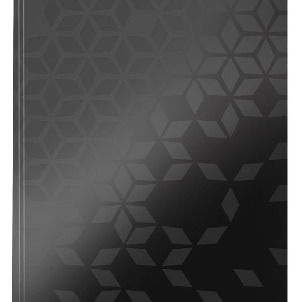 LEITZ Notizbuch WOW A5 4627-10-95 liniert, 90g schwarz