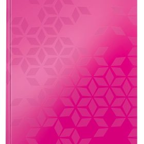 LEITZ Notizbuch WOW A5 46281023 kariert, 90g pink