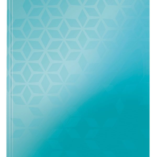 LEITZ Notizbuch WOW A5 46281051 kariert, 90g eisblau