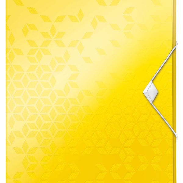 LEITZ Sammelbox WOW PP 4629-00-16 gelb 250x330x37mm