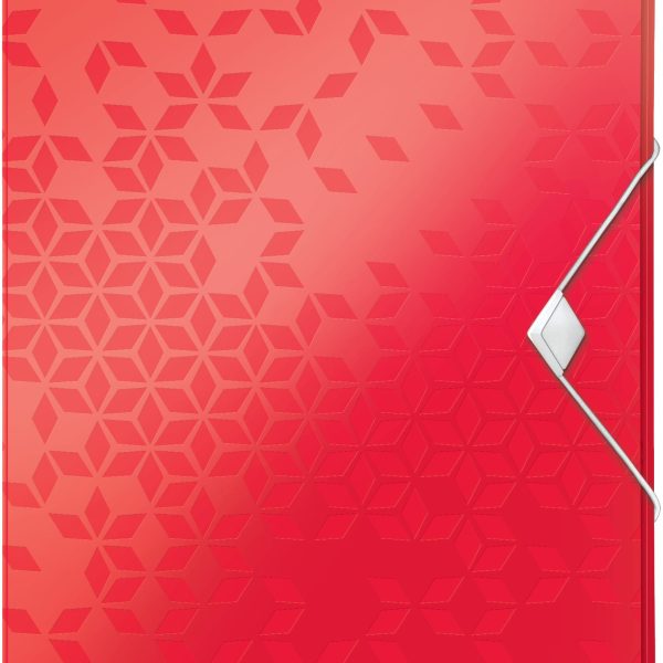 LEITZ Sammelbox WOW PP 4629-00-26 rot 250x30x330mm