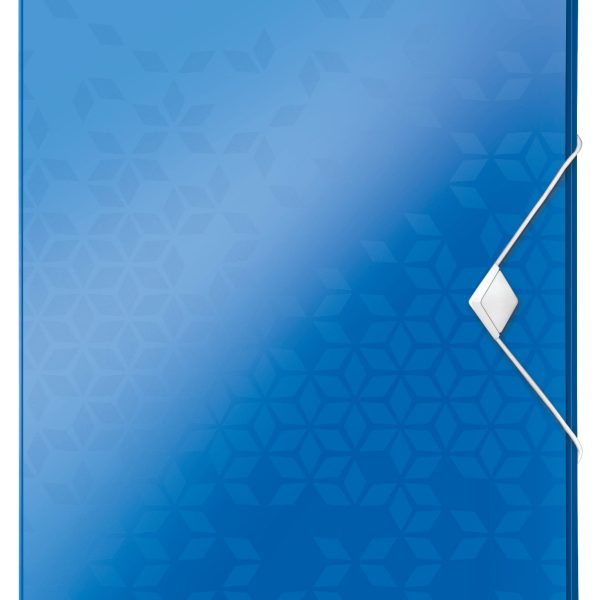 LEITZ Sammelbox WOW PP 46290036 blau 250x330x37mm