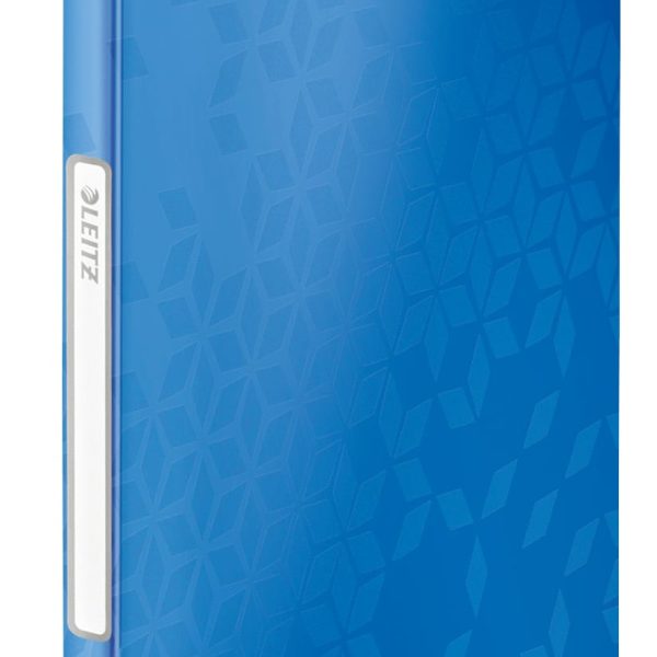 LEITZ Sichtbuch WOW PP A4 46310036 blau 20 Taschen
