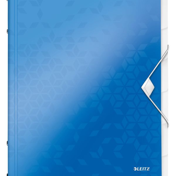 LEITZ Ordnungsmappe WOW PP A4 46330036 blau 6-teilig