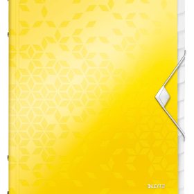 LEITZ Ordnungsmappe WOW PP A4 4634-00-16 gelb 12-teilig