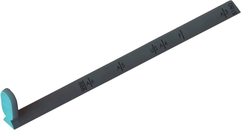 LEITZ-5172-00-00-4002432365234 LEITZ Anschlagschiene 5180 5172-00-00 dunkelgrau – Hochwertig & günstig bei ShopDeca