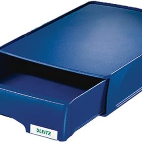 LEITZ Briefkorb-Schublade Plus A4 52100035 blau