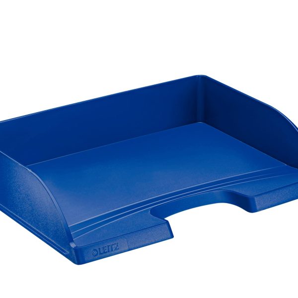 LEITZ Briefkorb Plus quer 52180035 blau