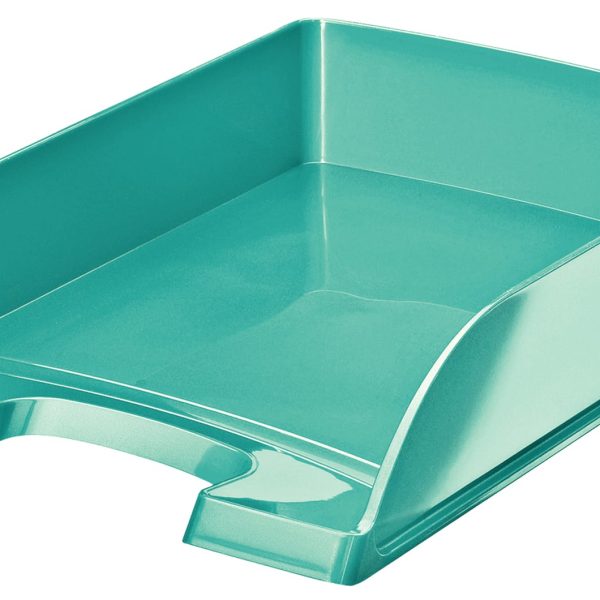 LEITZ Briefkorb WOW A4 52263051 eisblau