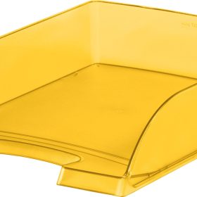 LEITZ Briefkorb Plus A4 52270010 gelb frost