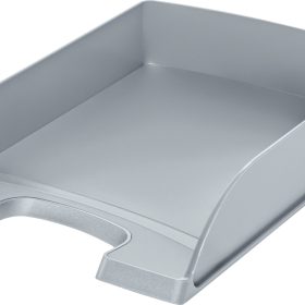LEITZ Briefkorb Plus A4 52270084 silber