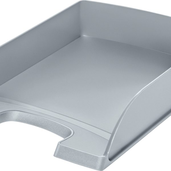 LEITZ Briefkorb Plus A4 52270084 silber