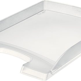 LEITZ Plus Briefkorb, flach A4 52370003 frost