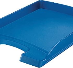 LEITZ Plus Briefkorb, flach A4 52370035 blau