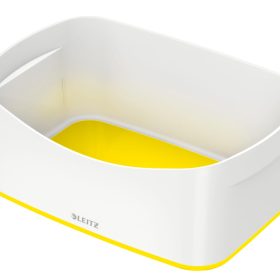 LEITZ MyBox Aufbewahrungsschale 5257-10-16 weiss/gelb