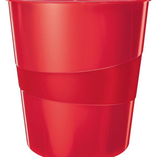 LEITZ Paperkorb WOW 15 Liter 5278-10-26 rot