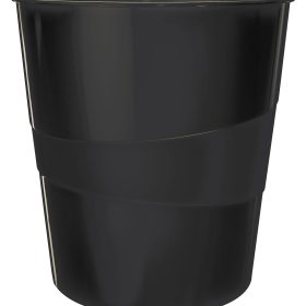 LEITZ Papierkorb WOW 15 Liter 5278-10-95 schwarz