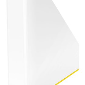 LEITZ Stehsammler WOW A4 5362-10-16 weiss/gelb