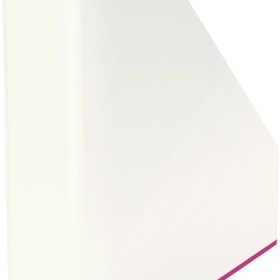 LEITZ Stehsammler WOW A4 53621023 weiss/pink