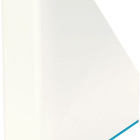 LEITZ Stehsammler WOW A4 53621036 weiss/blau