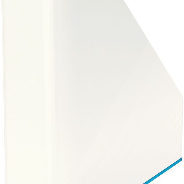 LEITZ Stehsammler WOW A4 53621036 weiss/blau